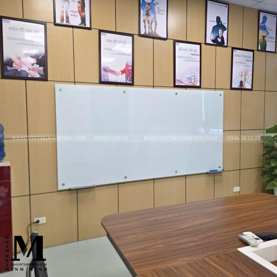 Bảng kính văn phòng (Bảng kính không từ tính)
